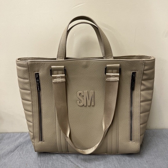 Steve Madden Bags Steve Madden Tik Tok Beige Tote Handbag Purse